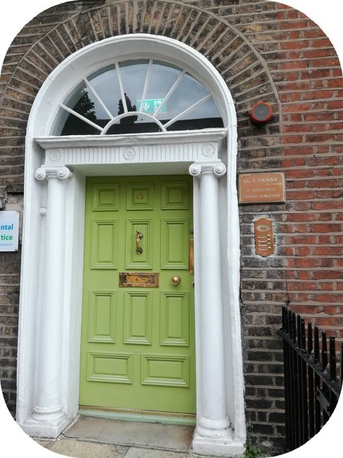 Porte verte à Dublin