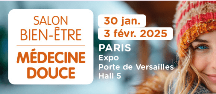 Venez me voir au Salon Bien-être Médecine Douce stand F14